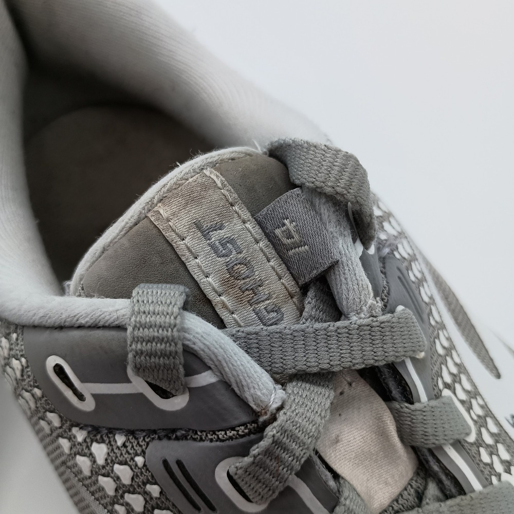 Brooks Ghost 14 Womens Running Shoes Grey Silver Size 9 Medium B - Picture 5 of 9